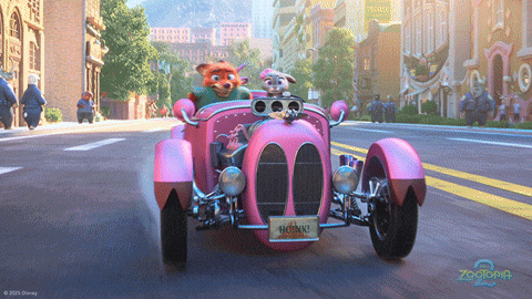 Driving Jason Bateman GIF by Walt Disney Animation Studios