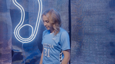 North Carolina Hair Flip GIF by UNC Tar Heels