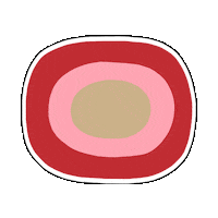 Circle Print Sticker by Marimekko