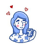 Coffee Love Sticker by Kedai - Sedjak 2019