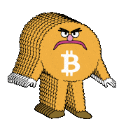 Bitcoin Cryptocurrency Sticker by herecomesbitcoin