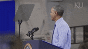 obama president GIF by University of Kansas