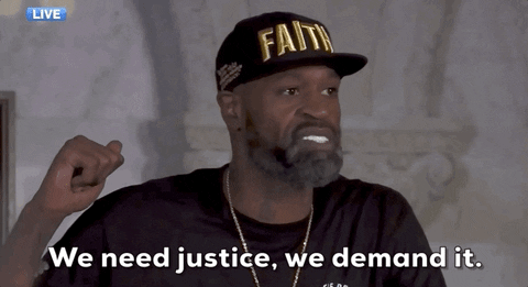 Stephen Jackson Justice GIF by GIPHY News