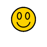 jackifier smile scary yellow alien Sticker