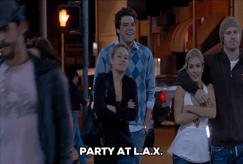 lauren conrad party at l.a.x. GIF by The Hills