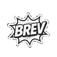 brevmagazine brev brevmag brev magazine Sticker
