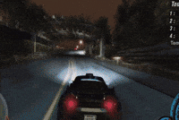 QUENTINBIB video game drift turbo tuning GIF