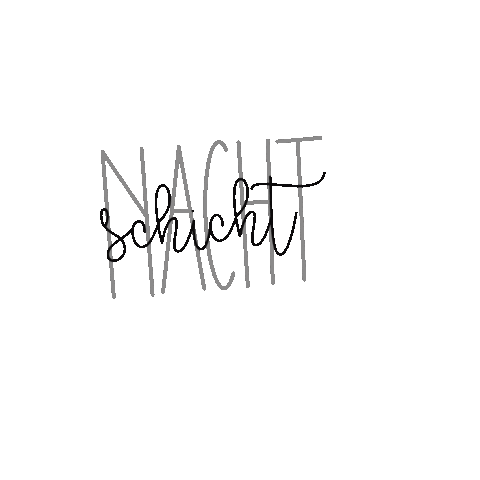 Nightshift Nachtschicht Sticker
