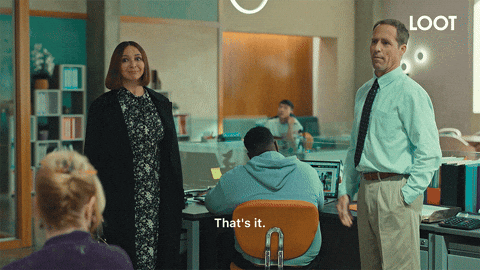 Thats It Maya Rudolph GIF by Apple TV+