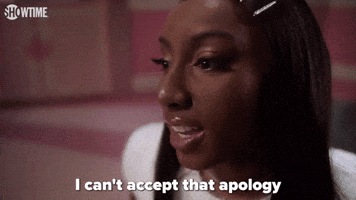 I Can't Accept Your Apology