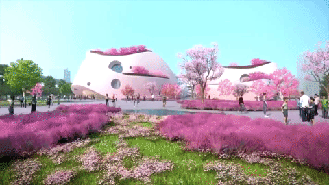 contemporary art pink GIF by VIRTUTE