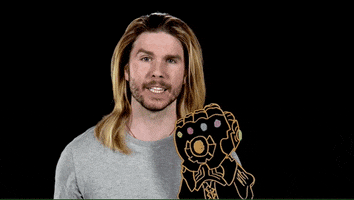 becausescience marvel mcu thanos infinity war GIF