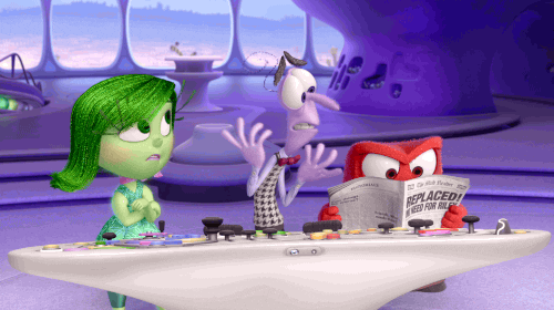 inside out anger GIF by Disney Pixar