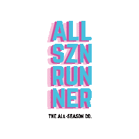Run Running Sticker by The All-Season Co.