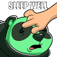 Sleepy Good Night Sticker by SuperVerse