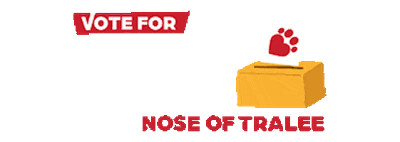 Nose Of Tralee Sticker by Pet Sitters Ireland