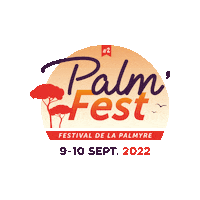 palmfest palmfest palmfest17 lapalmyre festivaldemusique Sticker