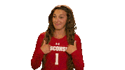 College Sports Sport Sticker by Wisconsin Badgers