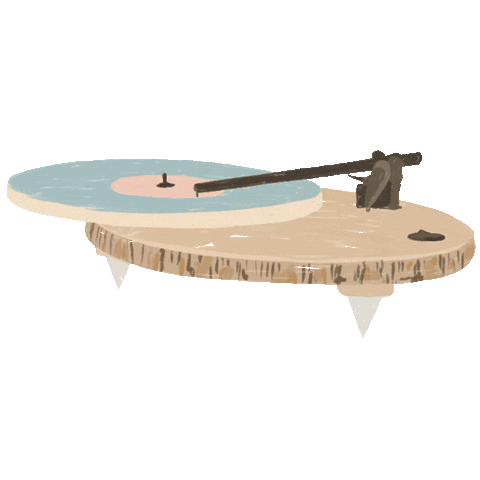 prosadecora giphyupload music mood vintage Sticker