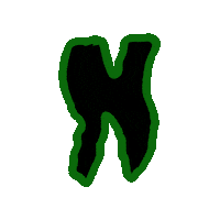 Halloween Abc Sticker