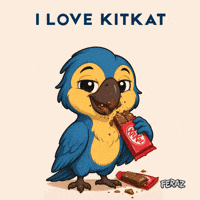 Hungry Kit Kat GIF by Feraz NFT