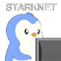 Penguin Computer Sticker by Pudgy Penguins