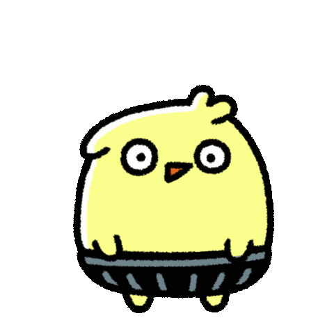 Chick Sticker