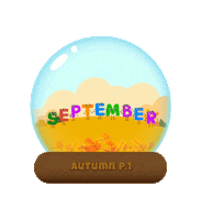 Back To School Fall Sticker by binibambini