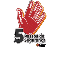 Sirtec mao seguranca eletricidade eletricista Sticker