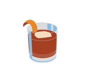 Happy Hour Cocktail Sticker by Tipsy Per Tutti