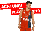 fc bayern playoffs Sticker by FC Bayern Basketball