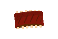 FosterHollywood hot yummy salsa fuego Sticker