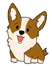 Dog Hello Sticker