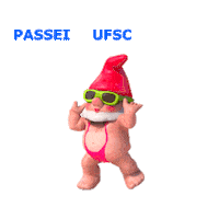 Gnome Passei Sticker by UFSC - Blumenau
