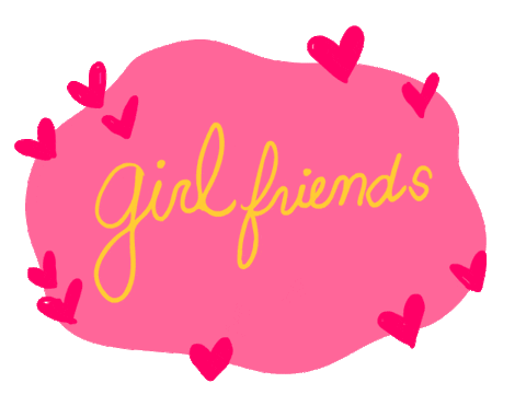 Friends Woman Sticker by Ziggora
