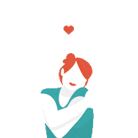 Love Hug Sticker by Zava