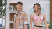 LoveIslandItalia reaction love beach tv show GIF