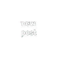Glitch New Post Sticker