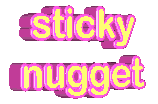 Sticky Nugget Sticker by GIPHY Engineer #3449