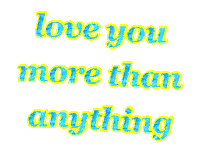 I Love You Sticker by Alissandra