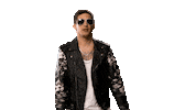 Andy Samberg Head Sticker by The Lonely Island