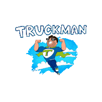 Hero Superman Sticker by Transpress
