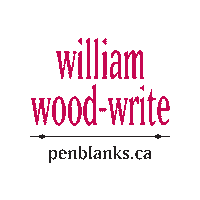 Logo Wood Sticker by William Wood-Write LTD