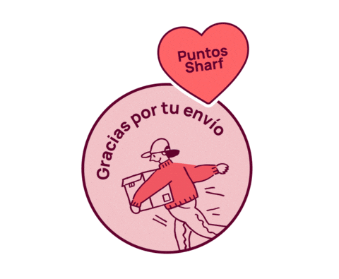 holasharf giphyupload corazon gracias envios Sticker