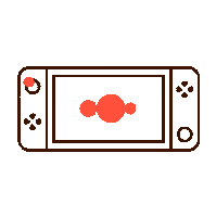 morele game gaming nintendo gram Sticker