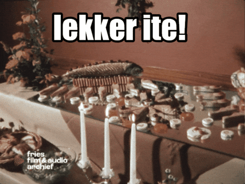 Bon Appetit Vintage GIF by Fries Film & Audio Archief