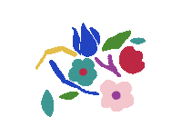 Flower Decorate Sticker