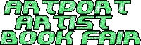 Artport transperent artport artportartistbookfair artportbookfair Sticker