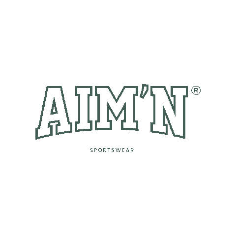 aimnsportswearse giphygifmaker logo college sportswear Sticker