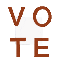 Vote Voting Sticker
